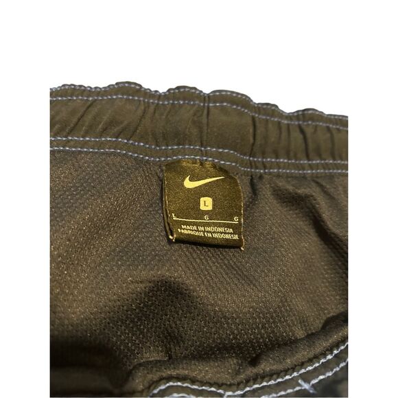 Nike Men’s Size L Blue & Black Swimwear Swim Trunks - Picture 9 of 11